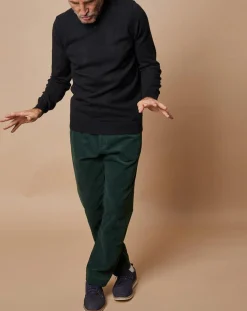 Pull 100% Cachemire Lucien col V noir