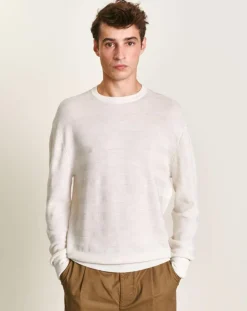 Pull 100% Laine Dapil écru