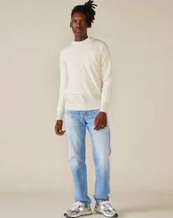 Pull 100% Laine Dillex écru