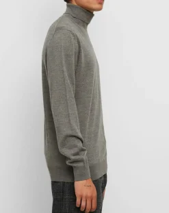 Pull 100% Laine Mérinos gris