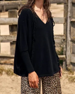 Pull 100% Laine Naomi noir