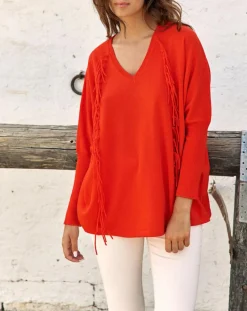 Pull 100% Laine Naomi orange