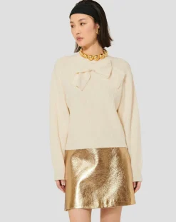 Pull 100% Laine Phoebe écru