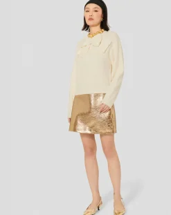 Pull 100% Laine Phoebe écru