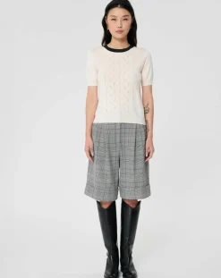 Pull 100% Laine Pontaven écru