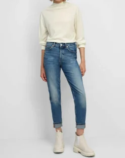 Pull 100% Laine vierge Col montant écru