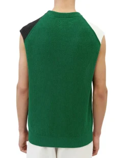 Pull 100% Lin Sans manches multicolore