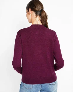 Pull Adeline bordeaux