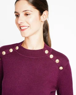 Pull Adeline bordeaux