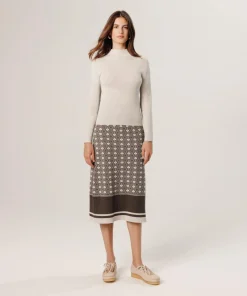 Pull Adline double face blanc écru