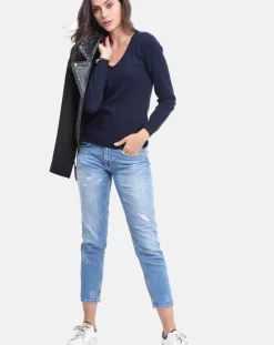 Pull Alice bleu nuit