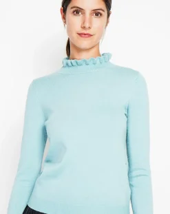 Pull Alix turquoise
