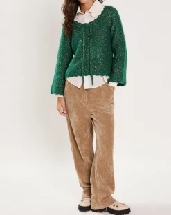 Pull Bonbon vert gazon