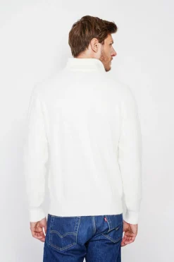 Pull col camionneur naturel