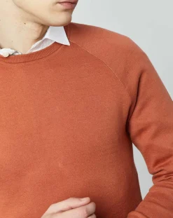 Pull col rond terracota