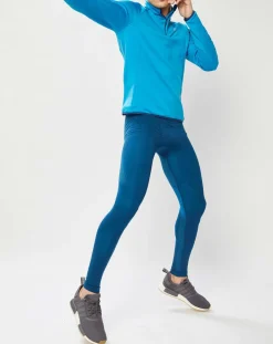 Pull col zippé Ceramicwarm bleu