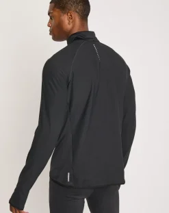 Pull de running 1/2 zip Zeroweight noir