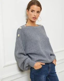 Pull Ella gris foncé