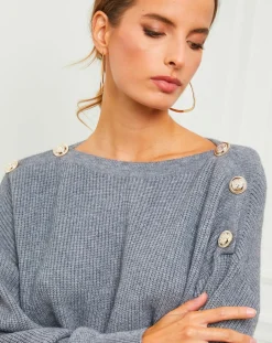 Pull Ella gris foncé