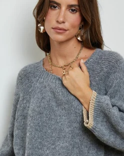 Pull Emma gris