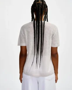 Pull en Alpaga mélangé Atiss craie