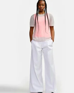 Pull en Alpaga mélangé Atiss craie