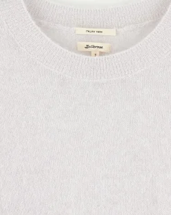 Pull en Alpaga mélangé Atiss craie