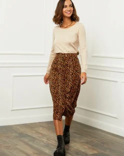 Pull en Cachemire mélangé Célia beige