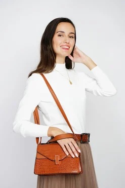 Pull en Cachemire mélangé col montant naturel