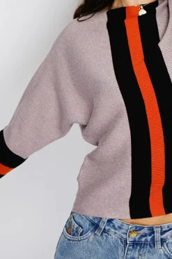 Pull en Cachemire mélangé ras du cou désert