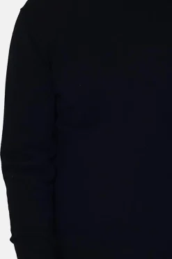 Pull en Cachemire mélangé ras de cou noir