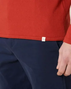 Pull en Coton & Laine Adelin cerise