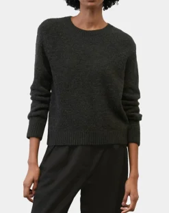 Pull en Laine & Alpaga mélangés noir