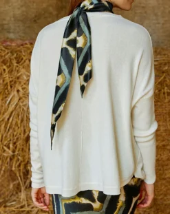 Pull en Laine & Cachemire mélangés Naos crème