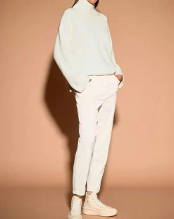 Pull en Laine & Cachemire Sydney écru