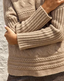 Pull en Laine & Cachemire Nox sable