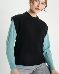 Pull en Laine & Cachemire Solal noir