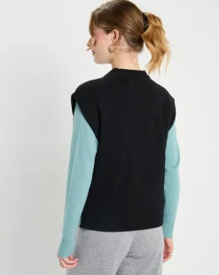 Pull en Laine & Cachemire Solal noir