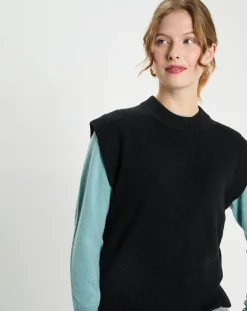 Pull en Laine & Cachemire Solal noir