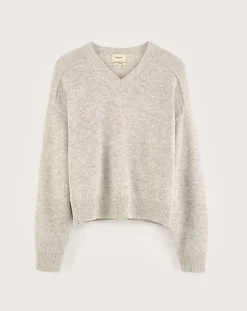 Pull en Laine & Coton Gador oyster