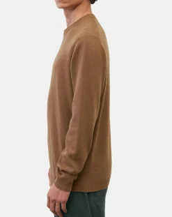 Pull en Laine & Coton marron