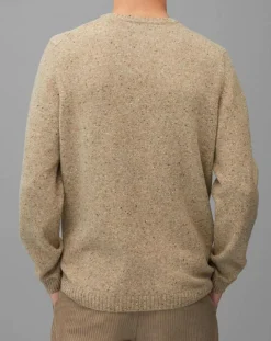 Pull en Laine mélangée camel