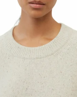 Pull en Laine mélangée écru