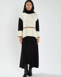 Pull en Laine mélangée Doll crème