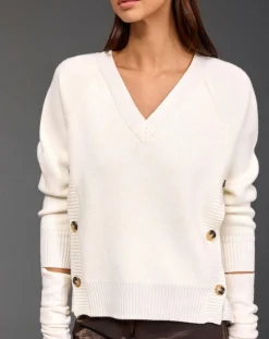 Pull en Laine mélangée Dylan écru