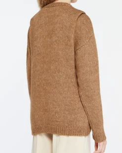 Pull en Laine mélangée Elion marron