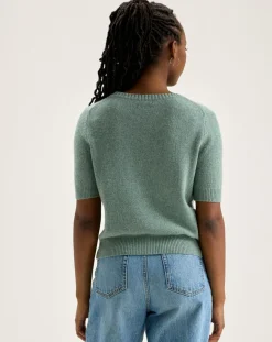 Pull en Laine mélangée Giwco rain blue