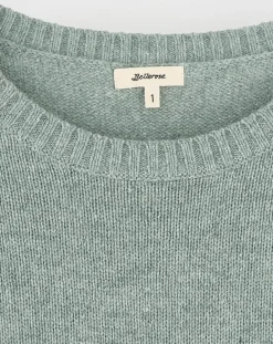 Pull en Laine mélangée Giwco rain blue