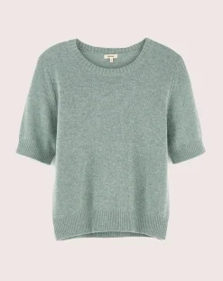 Pull en Laine mélangée Giwco rain blue