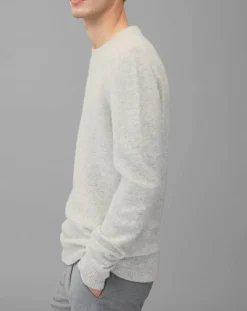 Pull en Laine mélangée gris clair